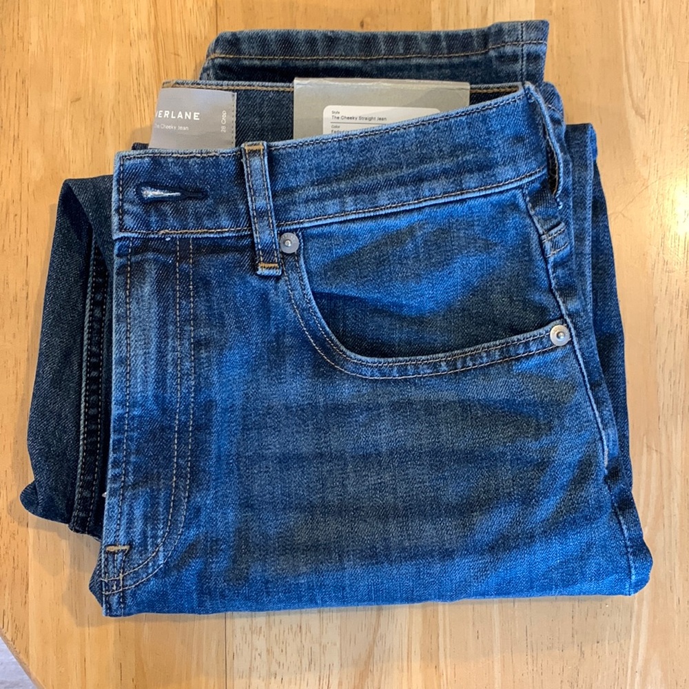 Everlane Cheeky Straight Jean- size 28
